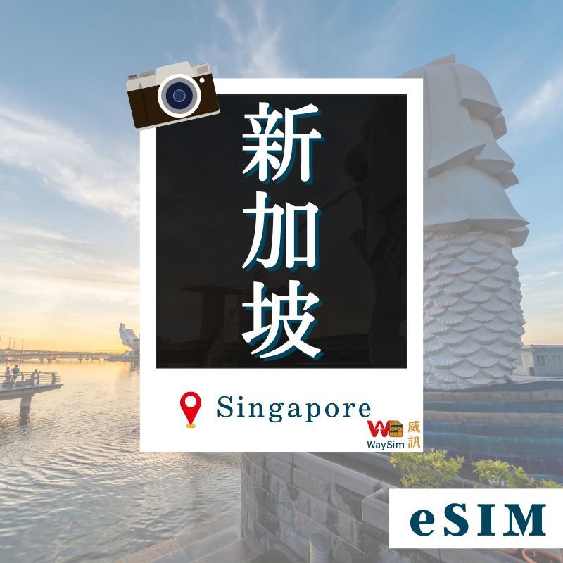 新加坡eSIM│4G高速吃到飽│3-30天