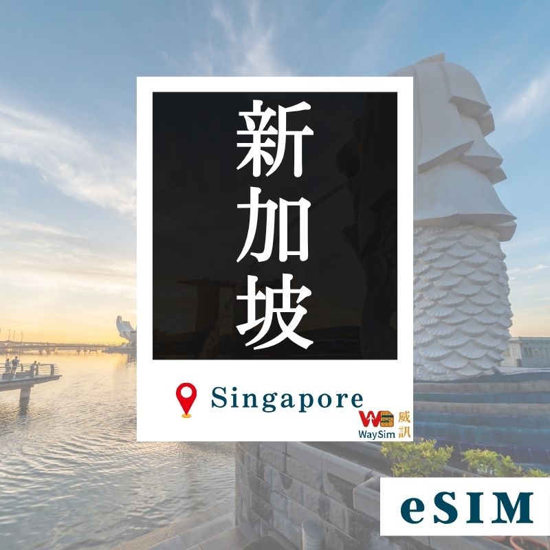 新加坡eSIM│4G高速吃到飽│3-30天