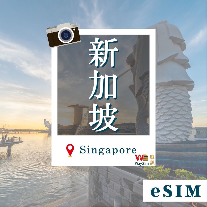 新加坡eSIM│4G高速吃到飽│3-30天