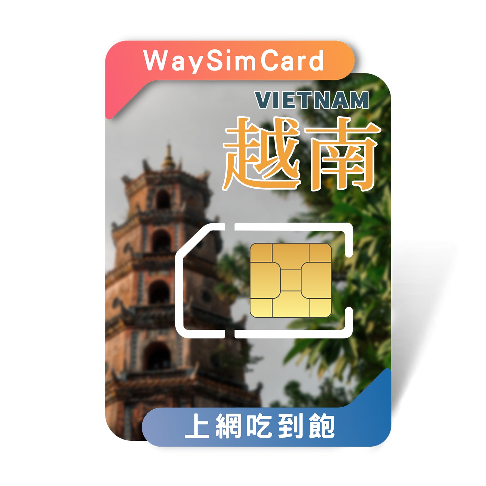 Vietnam SIM Card│4G High Speed ​​All You Can Eat│3-30 Days
